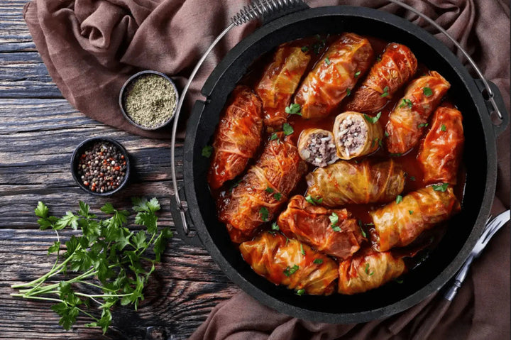 Hearty Stuffed Cabbage Rolls with Minced Beef and Rice – A Classic Rediscovered!