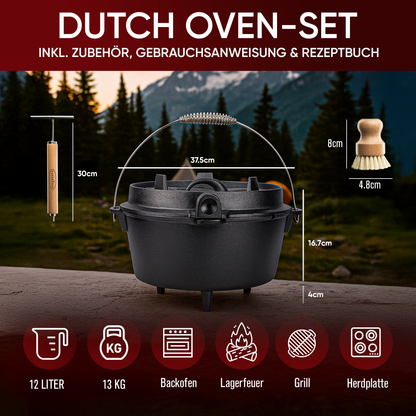 GUSSKÖNIG Dutch OvenMit FüßenGusskönig