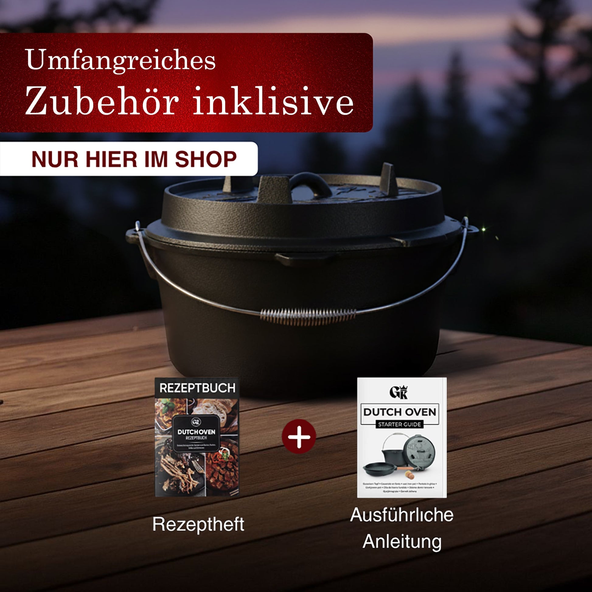 GUSSKÖNIG Dutch OvenOhne FüßenGusskönig