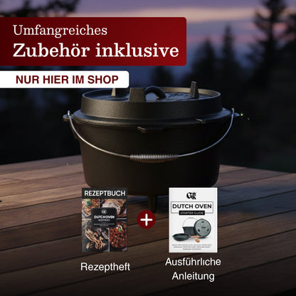 GUSSKÖNIG Dutch OvenMit FüßenGusskönig